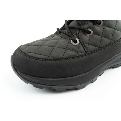 6. Lee Cooper women's winter hiking sports shoes, insulated, black, eco-leather