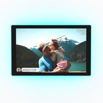 2. Denver PFF-1082 Digital Photo Frame Black 25.6 cm (10.1") Touchscreen Wi-Fi
