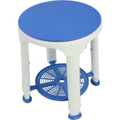2. Swivel bathroom stool
