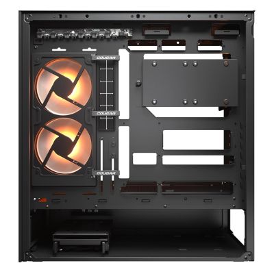 7. COUGAR CGR-2DA4B Midi Tower PC Case, Black