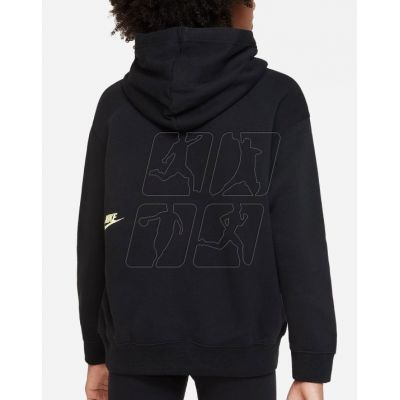 2. Sweatshirt Nike NSW OS PO Hoodie Jr DZ4620 010