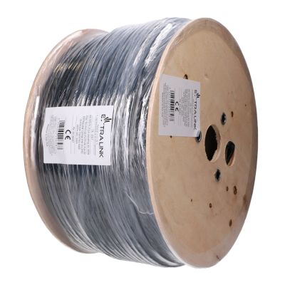4. Extralink CAT6A FTP (F/UTP) OUTDOOR TWISTED PAIR WITH GEL 305M network cable
