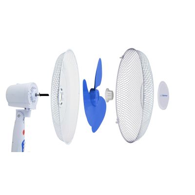 13. Esperanza HURRICANE EHF001WB standing fan (white)