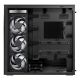 7. Arctic Xtender Schwarz Glasfenster case ohne GPU mount