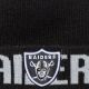 3. New Era NFL Las Vegas Raiders Wordmark Black Cuff Knit Beanie - 60691248