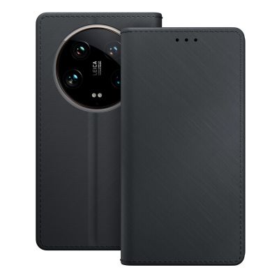 12. 3mk Wallet Case for Xiaomi 14 Ultra - Black