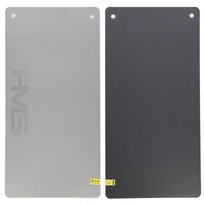 HMS Premium MFK07 gray club fitness mat with holes
