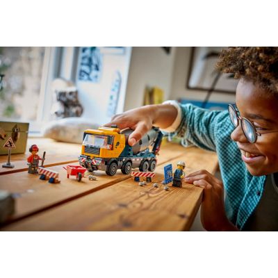 8. LEGO City 60478 Cement Mixer