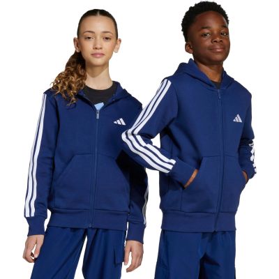 adidas Essentials Full-Zip Navy Blue Kids' Sweatshirt JY4980
