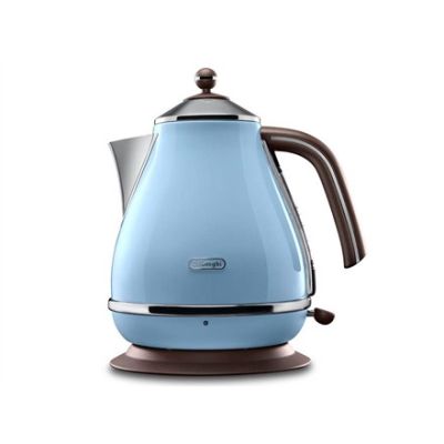 7. DeLonghi KBOV 2001.AZ Electric Kettle 1.7 l Blue 2000 W