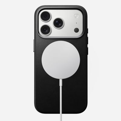 2. Nomad Traditional Leather Case for 16 cm (6.3") Mobile Phone Black