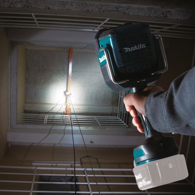 2. Makita DML812 Flashlight Black, Blue LED Handheld Flashlight
