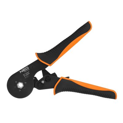 6. Crimping pliers for ferrule ends, 6 dies, ferrule diameter: 0.1–16 mm²