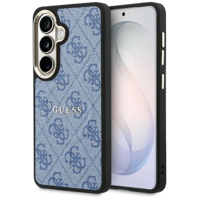 Guess 4G Embossed Ring MagSafe case for Samsung Galaxy S26 - blue