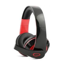 Esperanza Condor EGH300R headphones with microphone (black)