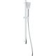 3-function shower set with a bar