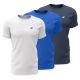 Men's T-shirt (SET OF 3 T-SHIRTS) 4F 4FWSS26TTSHM4479-90S