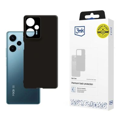 3mk Matt Case for Poco F5 - black