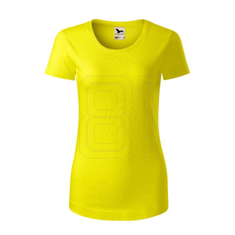 3. Malfini Origin T-shirt (GOTS) W MLI-17296 lemon