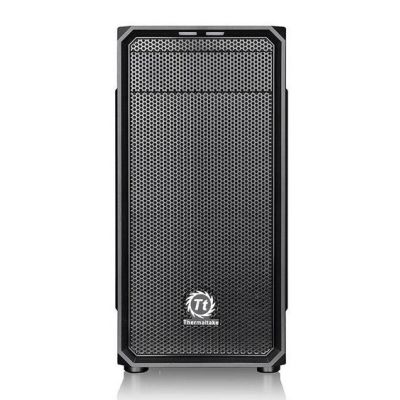 4. Thermaltake Versa H15 CA-1D4-00S1NN-00 Case (Micro ATX, Mini ITX; Black)