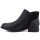 3. Women’s black lined leather ankle boots M.Daszyński SFY2648-1