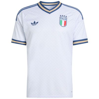 2. Men's adidas Italy 26 Away Jersey white and blue KC8704