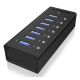3. ICY BOX IB-AC618 USB 3.2 Gen 1 (3.1 Gen 1) Type-B 5000 Mbit/s Black