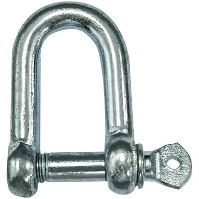 10. STEEL SCREW-LOCK SHACKLE 6 PCS BLACK + DECKER