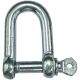 10. STEEL SCREW-LOCK SHACKLE 6 PCS BLACK + DECKER