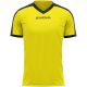 4. Givova Revolution Interlock T-shirt yellow and black MAC04 0710