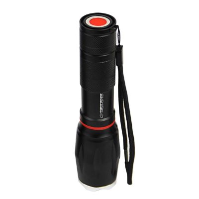13. ESPERANZA ALUMINUM FLASHLIGHT WITH SIDE LIGHT COB DIONE EOT070