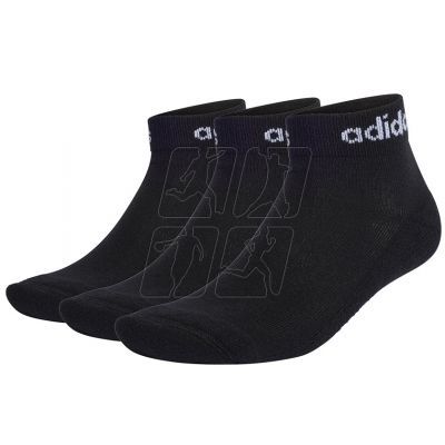 2. Adidas Think Linear Ankle IC1305 socks