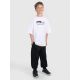 4. Boy's oversize T-shirt with print 4F 4FJRAW25TTSHM3065-10S