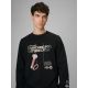5. Men's longsleeve regular with print 4F 4FRSS26TLONM674-20S