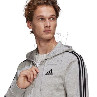 4. Adidas Essentials Full-Zip Hoodie M GK9034