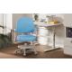 12. Junior 5.0 Blue Swivel Chair