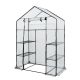 2. NEO Tools 15-902 garden greenhouse (143x73x195cm, PVC foil, metal structure)