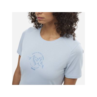 3. MILLET UBIC LIGHT TS SS W blue T-shirt