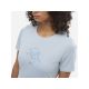 3. MILLET UBIC LIGHT TS SS W blue T-shirt