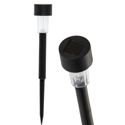5. LED SOLAR LAMP O4.7x30.5cm PLASTIC SET 10 PCS