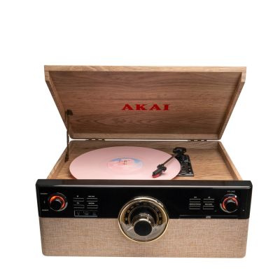 AKAI Turntable with CD and Cassette Player ATT-300CC
