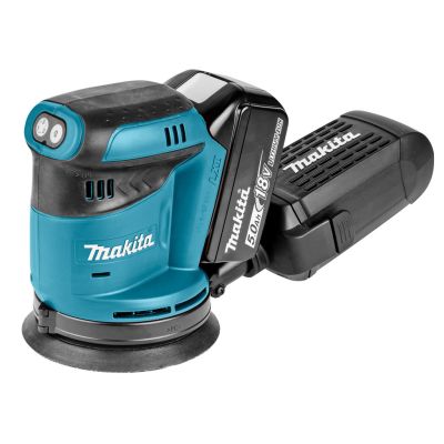 Makita Random Orbital Sander 18V DBO180RTJ 125/2.8mm 2x5.0Ah