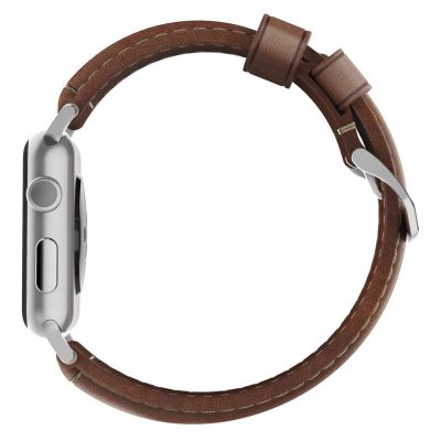 4. Nomad NM1A4RST00 Smart Personal Accessory Band Brown Leather