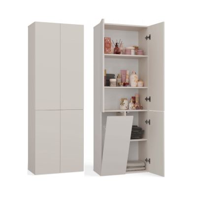 7. NEL BATHROOM COLUMN KASZMIR 1 BASKET LONG DOOR SET