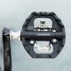 2. Rockbros M108 Nylon Half-Lock Double-Sided Bicycle Pedals - Black
