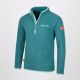 4. Trollkids Kids Nordland Half Zip Fleece Sweatshirt for Girls/Boys, Green (707-332)