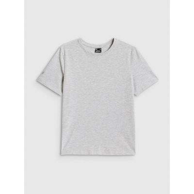 8. Women's regular plain T-shirt 4F 4FRMM00TTSHF3617-27M