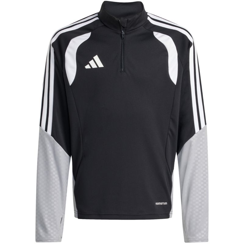 10. adidas Tiro 26 Competition Training Top for Kids, Black and Gray KA7572