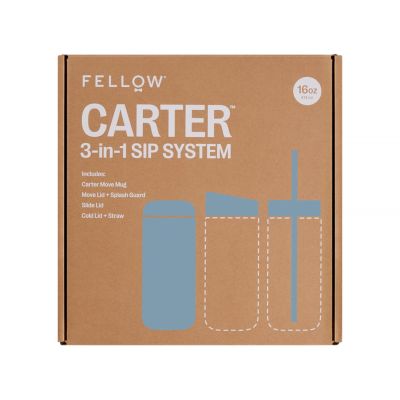 3. 473 ml Carter Move Mug 3in1 thermal mug + 3 Fellow caps powder blue