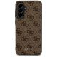 2. Guess 4G Metal Gold Logo Case for Samsung Galaxy A36 - Brown